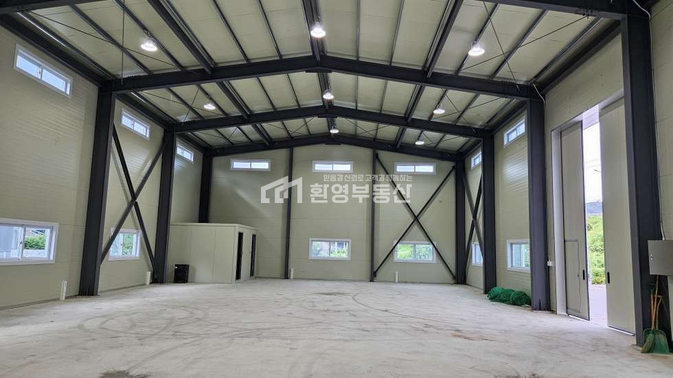 경기 파주시 조리읍 오산리 신축, 대형단독마당, 40pt컨테이너진입 월세 매물번호 10632 사진 5