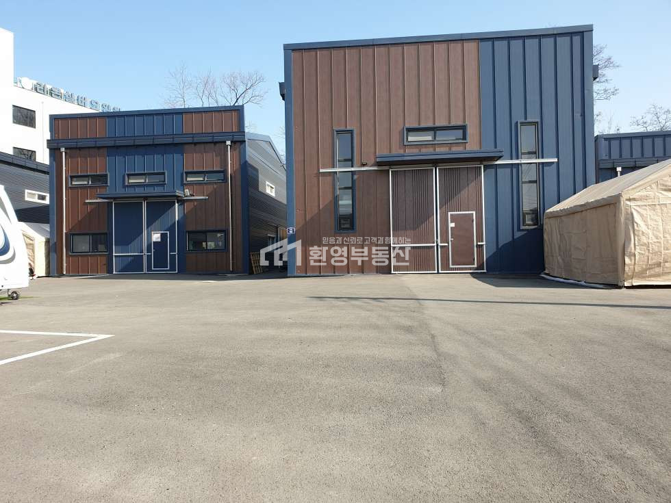 경기 파주시 조리읍 능안리 파주공장임대,단독마당,대형차 월세 매물번호 10123 사진 2